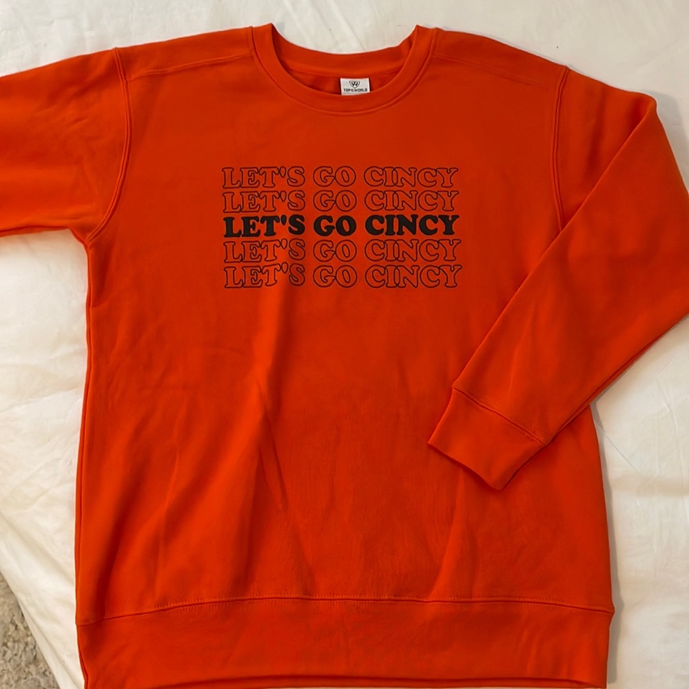 CINCINNATI BENGALS SWEATSHIRT